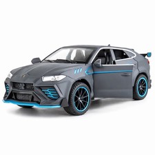 1:32 Diecast Urus Model Car Pull Back Light Sound Toy Gift for Kids Boys Grey