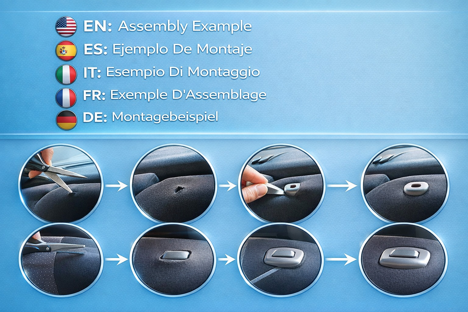 COPRISEDILI AUTO COMPATIBILI CON YPSILON MADE IN ITALY SET COMPLETO VARI COLORI - Miniatura 3