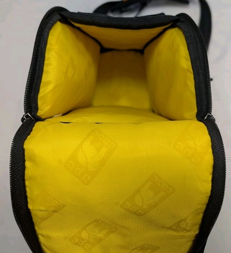 Ape Case ACPROLC18 custodia grande professionale per obiettivo DSLR nera imbottita con cinturino - Foto 6 di 12