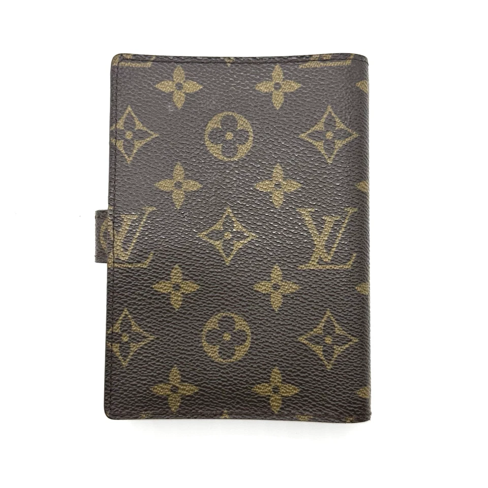Auténtica cubierta Louis Vuitton monograma agenda-PM día planificador R20005 Foto 2 de 4
