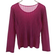 PLEATS PLEASE made in Japan Long sleeve Cut 3 pink Women