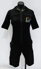 OHM Fitness Men's emPower EMS Technology Active Body Suit BE5 Black Small