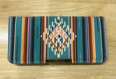 BILLABONG Wallet - Snap Southwestern Vintage Style - CLEAN -