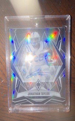 2025 Panini Phoenix - Jonathan Taylor #145 Silver Autographs /199 (AU)