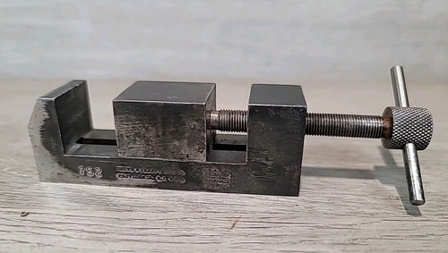 Brown & Sharpe Toolmakers Vise & Clamp No. 752 Vintage USA Small Tool Maker - 第 1/8 張圖片