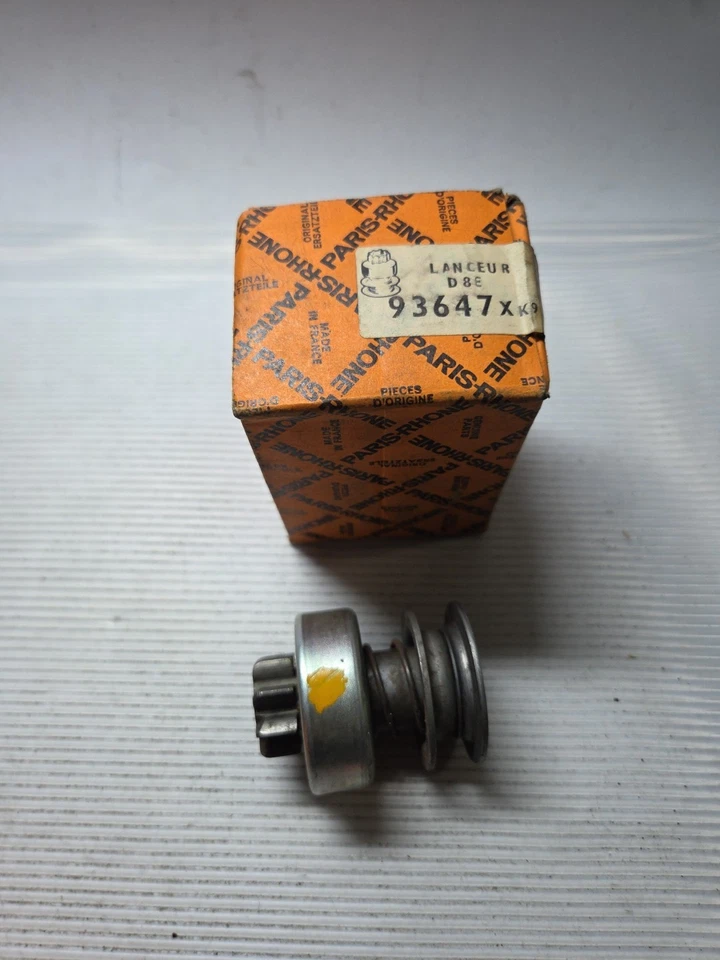 Sprocket Starter Motor Paris-Rhone Lanceur D8E 93647 X K9 New - Image 2 of 4