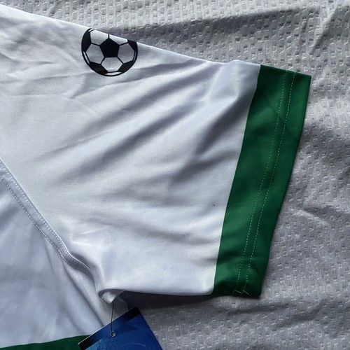 Camiseta de Fútbol Juego Del Mundo México Juego del Mundo Camiseta Blanca Hombre XL - Imagen 5 de 11