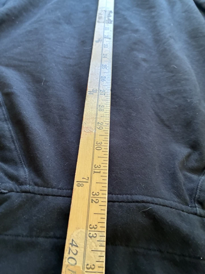 Lily Pulitzer Skipper Popover 连衣裙黑色长袖 1/2 拉链大号刺绣 — 第 3/4 张图片