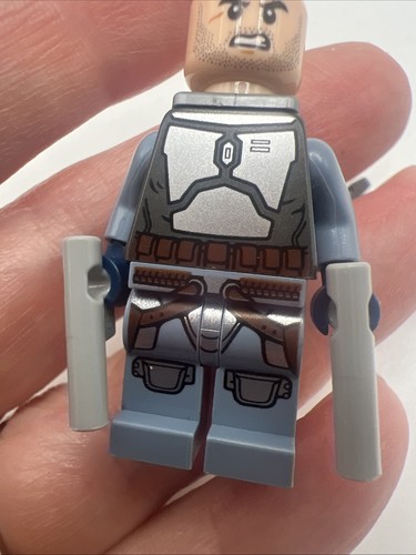 LEGO Star Wars Jango Fett (ANGRY) Minifigure (75191) sw0845 - Picture 4 of 11