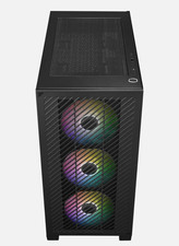 Cooler Master Elite 301 Micro-ATX High Airflow Gaming PC with Curve Monitor