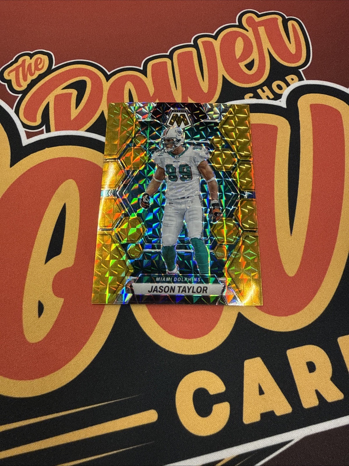 Jason Taylor Panini Mosaic #149 Gold