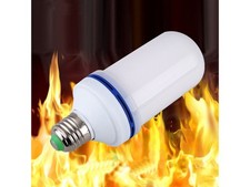 1-4 Stück LED Licht Fackel Feuer Lampe Flammen Effekt E27 9W Glühbirne Flacker