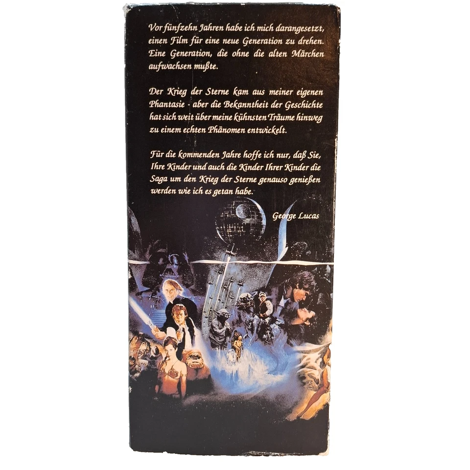 Star Wars: Krieg der Sterne VHS Trilogie Box Set – Deutsche Ausgabe (OVP) - Bild 3 von 4