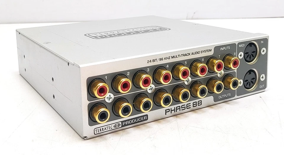 Sistema Audio Terratec Producer Phase 88 24bit/96kHz 8 Canali Multi-Traccia - Immagine 2 di 4