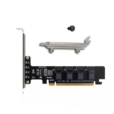 Easy-to-install PCIe 4.0 Adapter Card High-Speed Data Transfer For PCI-E X4/8/16