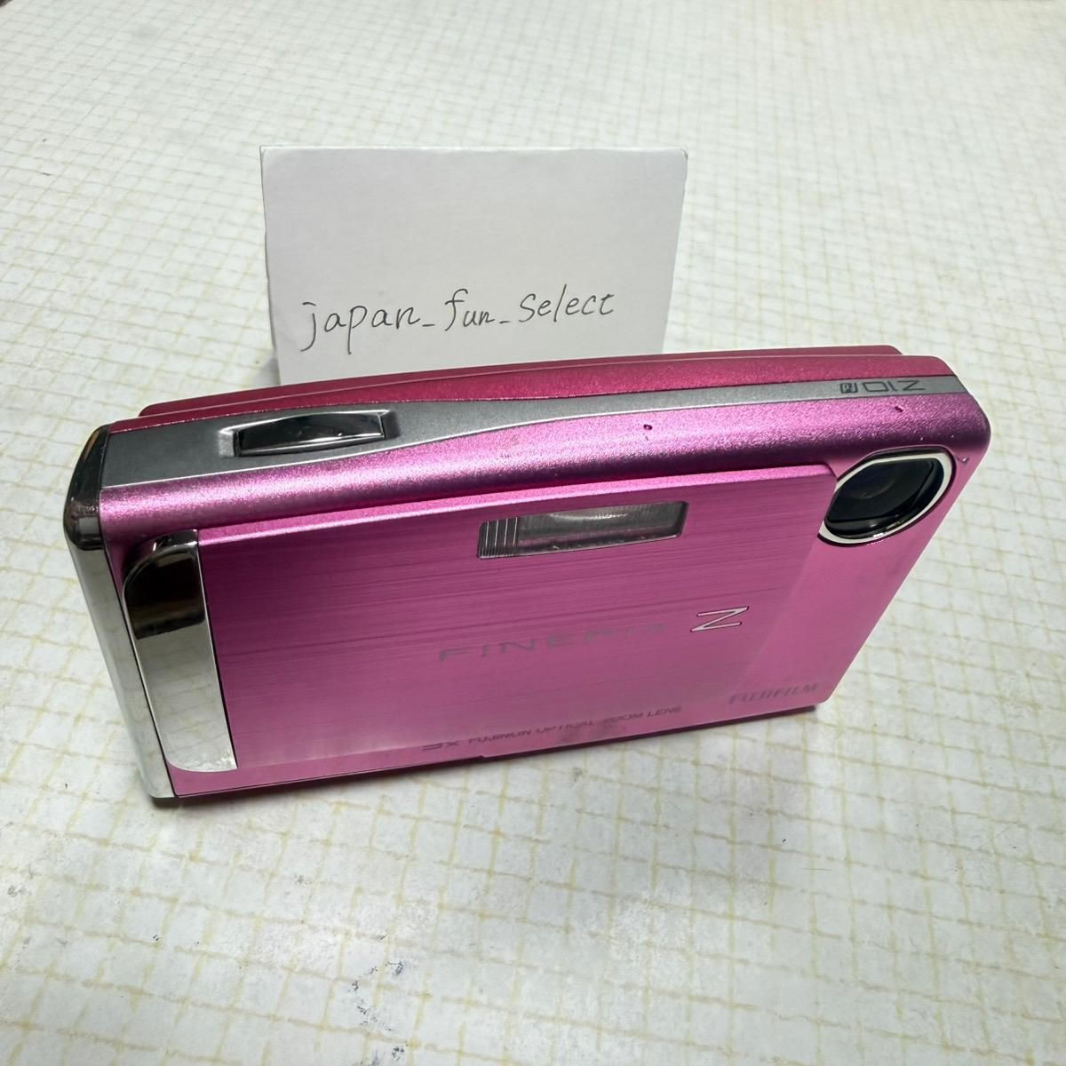 【美品】FUJIFILM FinePix Z10fd ピンク FUJIFILM FinePix Z10fd Pink Digital Camera 7.2MP 3x Zoom ISO 64