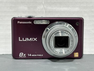 Panasonic Lumix DMC-FH20 14.1 MP 8x Optical Zoom Purple Compact