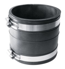 Fernco P1060-33 PVC Schedule-40 Flexible Coupling 3 x 3 Socket Dia. in.