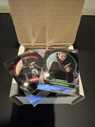 2024 Topps Chrome Star Wars Hyperspace Base Complete Set #1-100