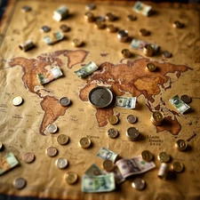 Fancy Find Mystery Pack for Collectors/Fancy Serial #s and Old Currency Xmas