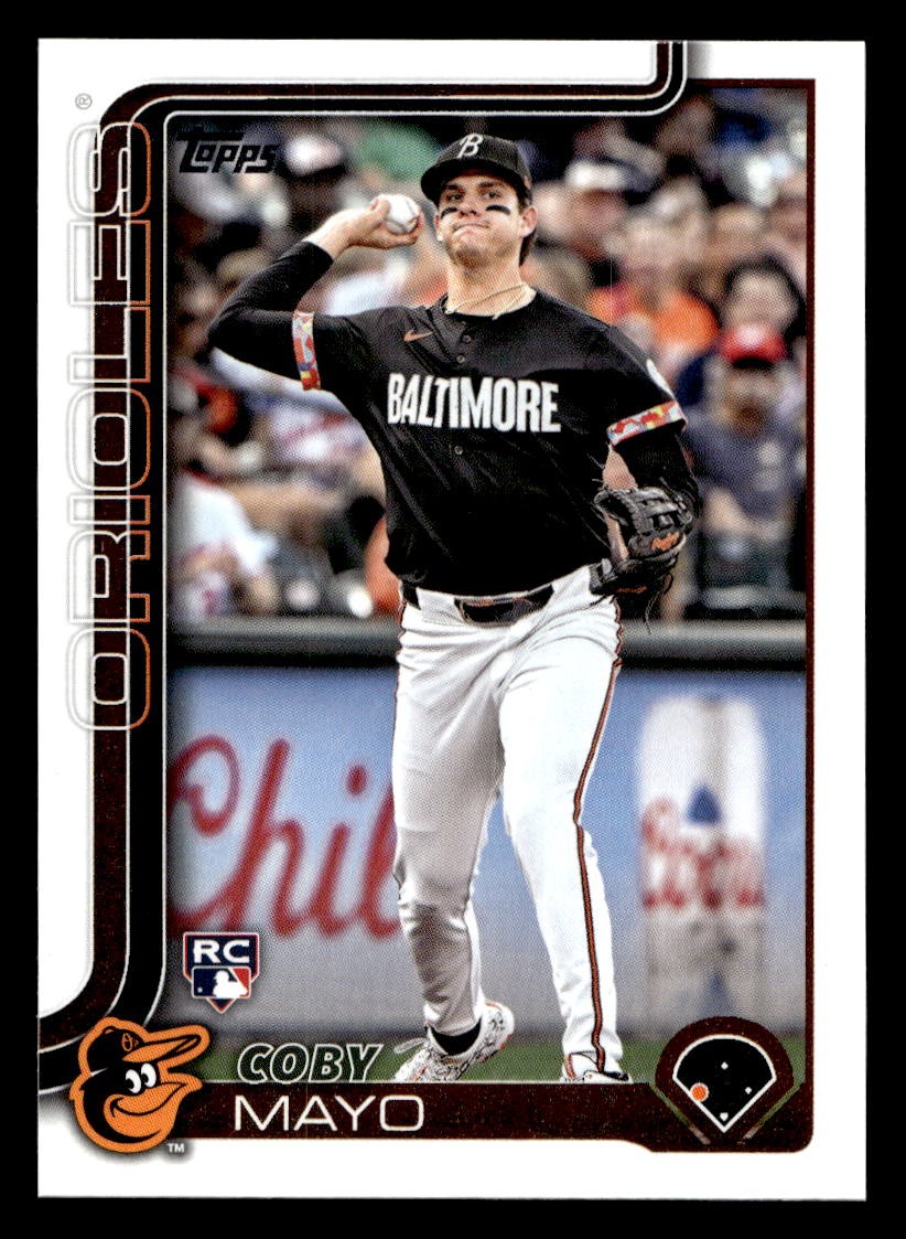 2025 Topps Coby Mayo #20 RC Baltimore Orioles