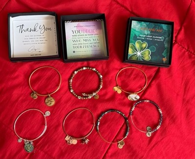 ALEX AND ANI BRACELETS Lot 7 RETIRED! Disney Mickey Mouse 2013 Creation Of Adam