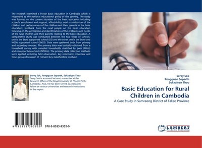 Basic Education for Rural Children in Cambodia Serey Sok