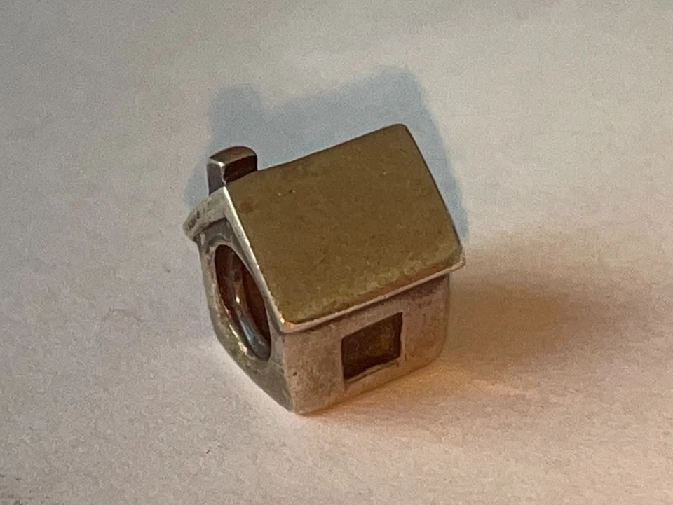 Pandora Charm- Haus - Hütte - Ruhestand Silber