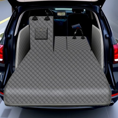 für Mercedes GLE Kofferraumschutz Hundebett Kofferraumwanne -PU mit 2cm Schwamm