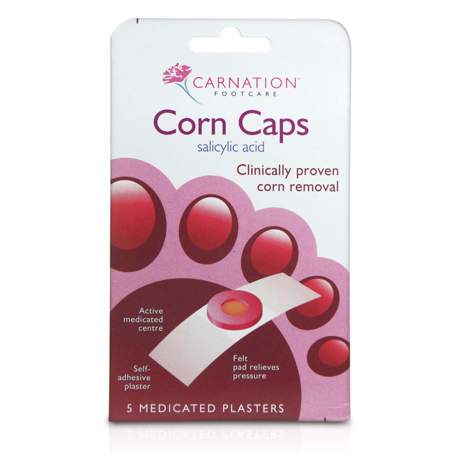 3 x CARNATION FOOTCARE Corn Caps (5 per pack) - Image 6