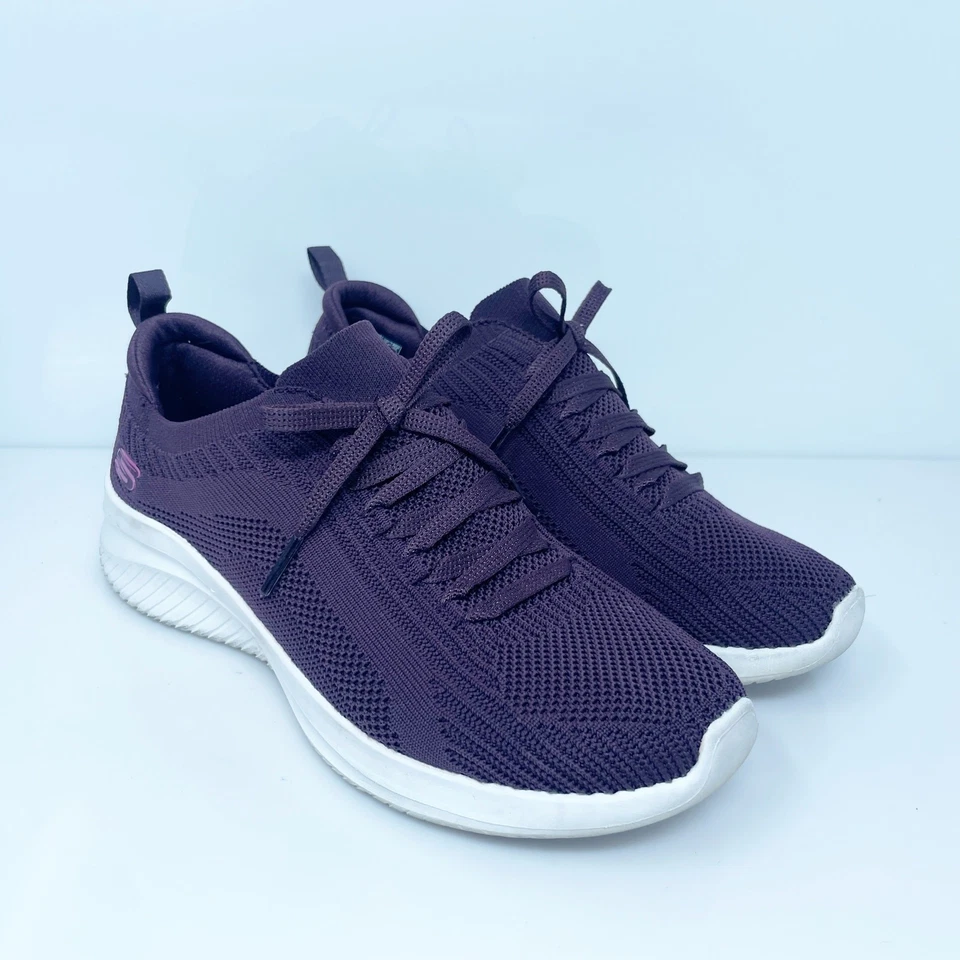 Skechers Womens Ultra Flex 3.0 149854 Purple Running Shoes Sneakers Size 6.5 - Image 2 of 4
