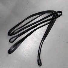 Ainsley grippy polo wodze do biegania 82", czarne, nowe