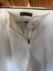 Outback Red  Linen/Cotton Flared Leg Pants in White Size 6   EXL. Cond. — photo 8