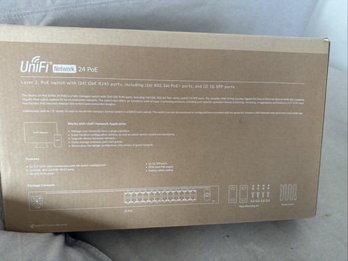 Commutateur PoE Gigabit 24 ports UBIQUITI Gen2, USW-24-POE - Photo 7/7