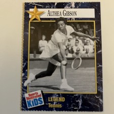 ALTHEA GIBSON RARE SPORT ILLUSTRATED SI FOR KIDS LEGEND WTA TENNIS #319 NM+