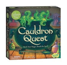 Cauldron Quest Peaceable Kingdom Cooperative Board Game Hot!!!