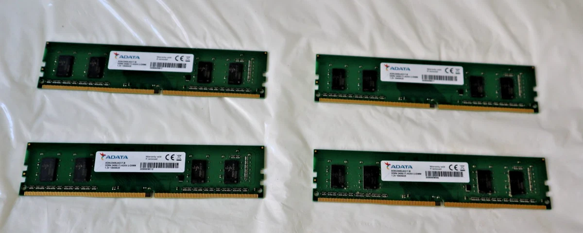 ADATA PC4-19200 (DDR4-2400) Bus Speed DIMM Computer Memory (RAM