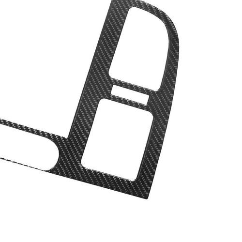 1pcs Carbon Fiber Center Console Frame Cover Trim For Silverado Sierra 07-13 - Picture 11 of 12