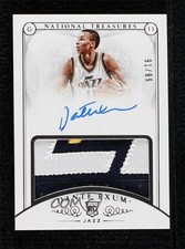 2014-15 Panini National Treasures Rookie 91/99 Dante Exum #105 Patch Auto 06ls