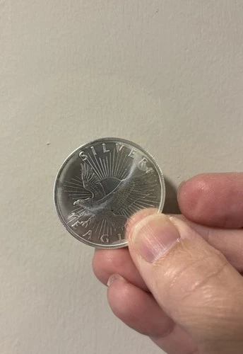 1oz Sunshine Minting Silver Eagle Round Coin