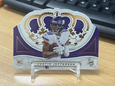 Panini 2020 Chronicles Crown Royale Justin Jefferson #CR-11 Rookie /75 Vikings
