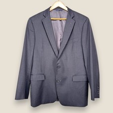 Brooks Brothers 1818 Regent Suit Jacket Men 42L Gray Estrato 1840 Wool Blazer