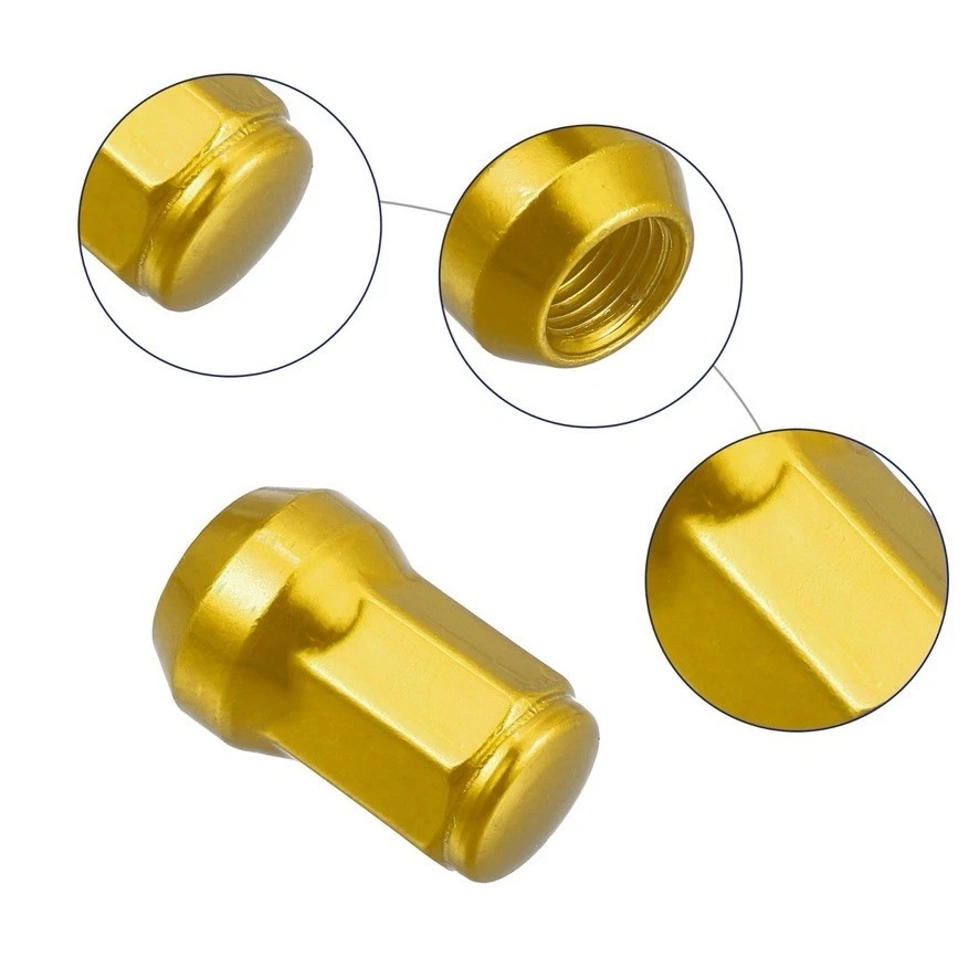 16 Bulge Lug Nuts 2019-2025 Can-Am Outlander Max 6X6 1000 XT 450 650 DPS Rim Nut - Image 2 of 4