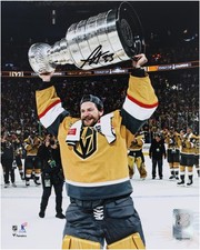 Adin Hill Golden Knights Signed '23 Stanley Cup Champs 8X 10