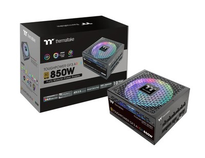 Thermaltake Toughpower GF3 ARGB 850W   PC-ATX-3.0-Netzteil   PCIe Gen 5.0   80-P