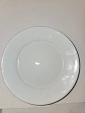 Aladdin Temp Rite 5.5” China Bread Plate White 10 Piece Set Oven/micro safe