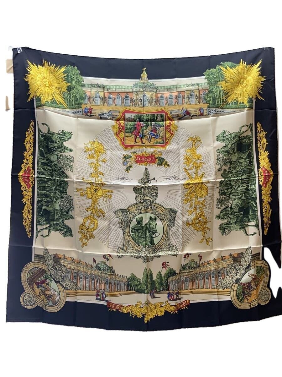 HERMES Silk Scarf Luxurious Designer Fashion Accessory  