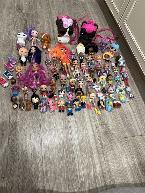LOL Surprise Lot Dolls with Pets and Lots of Assesories.