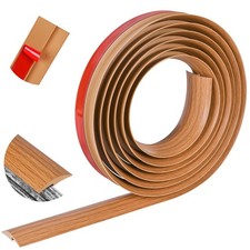 10Ft Floor Transition Strip Self Adhesive Carpet to Tile Floor Edging Trim PVC