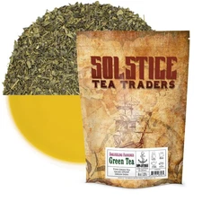 Darjeeling Loose Leaf Green Tea 8oz Bag, Makes 100+ Cups of Tea